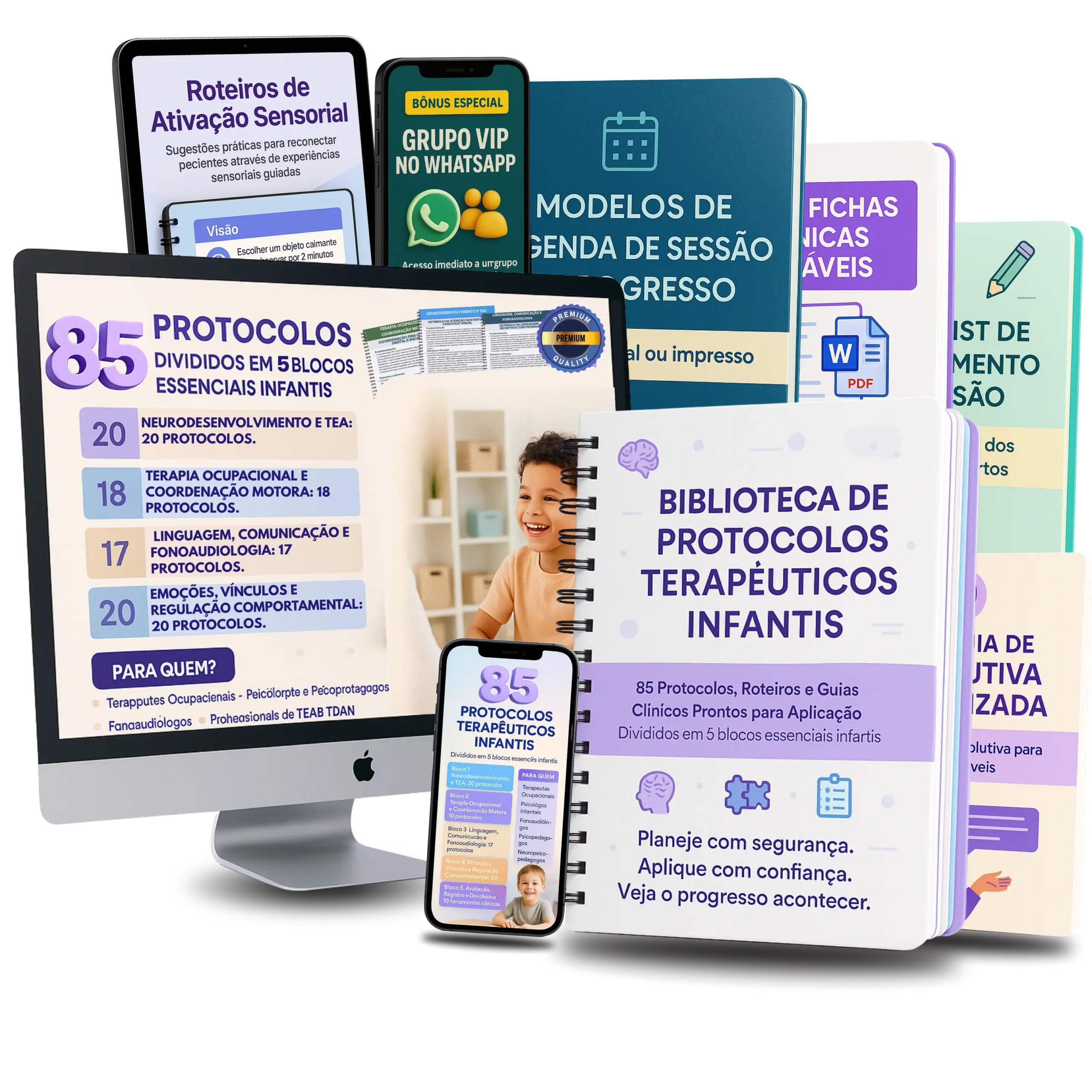 Oferta — Biblioteca Terapêutica Infantil: protocolos, roteiros e guias clínicos